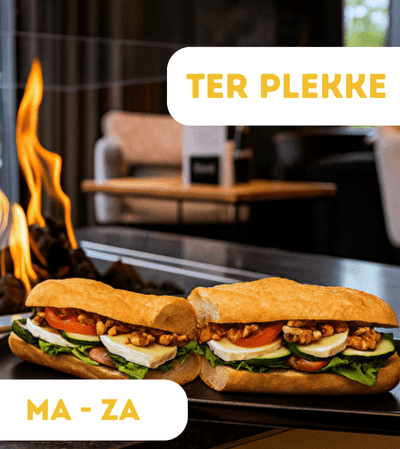 Ter plekke lunchen